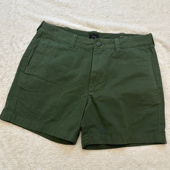 Women's J. Crew Shorts sz 31 Green Shorts 5 inch inseam Shorts - Picture 10 of 10
